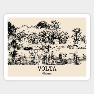 Volta - Ghana Magnet